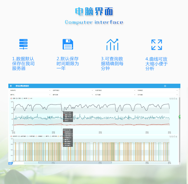 LORA風速/風向采集器 電腦界面