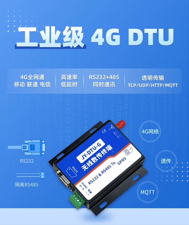 工業(yè)級別 4G DTU