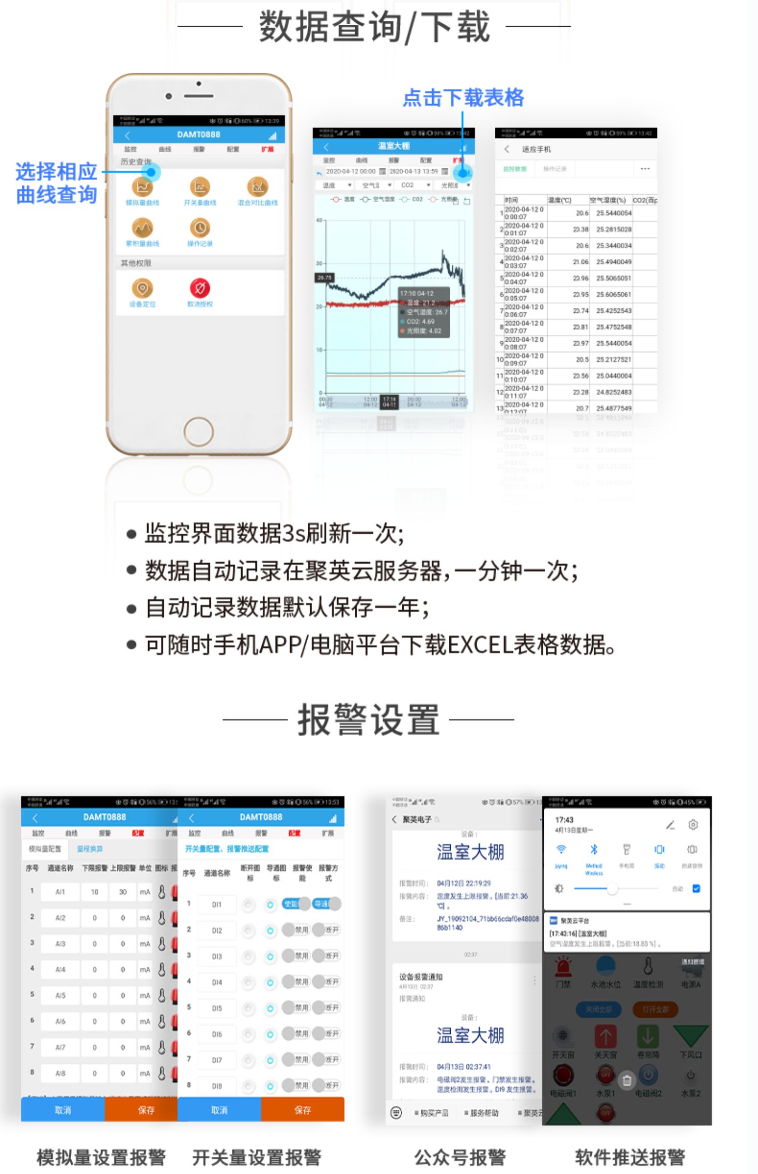 LORA1012A LoRa無線測控模塊云平臺數(shù)據(jù)查詢下載