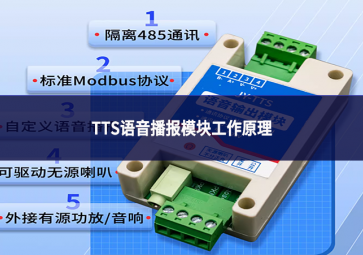 TTS語音播報模塊工作原理